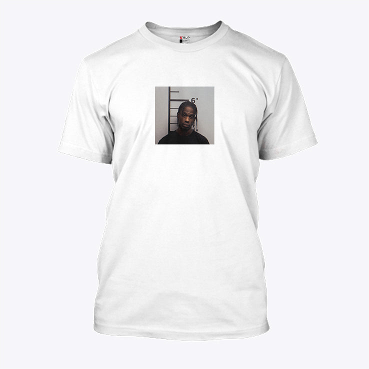 Travis Scott Mugshot Free The Rage T Shirt