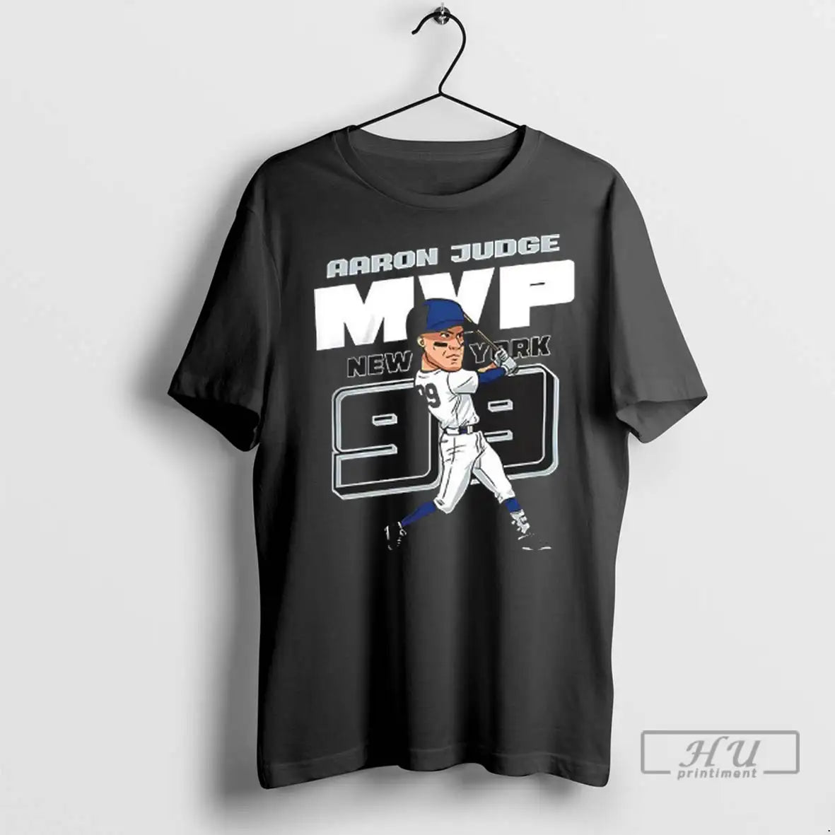 Trending Aaron Judge Mvp New York Yankees Baseball Caricature 2025 T Shirt