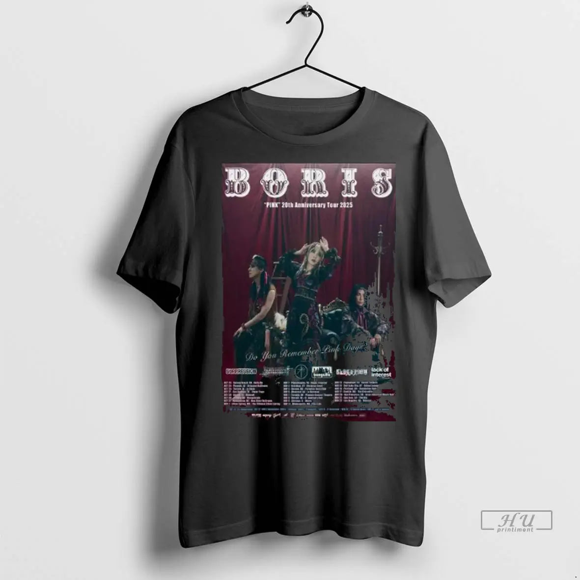 Trending Boris Pink 20th Anniversary Tour 2025 Long Sleve T Shirt