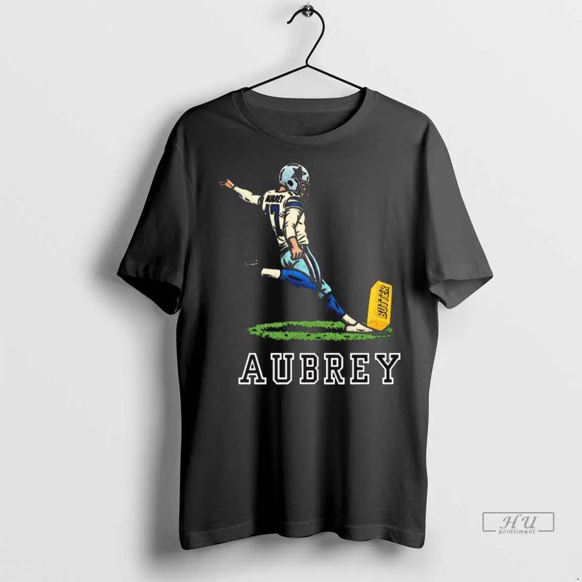 Trending Brandon Aubrey Dallas Cowboys Butter Kicker Funny Painting T Shirt