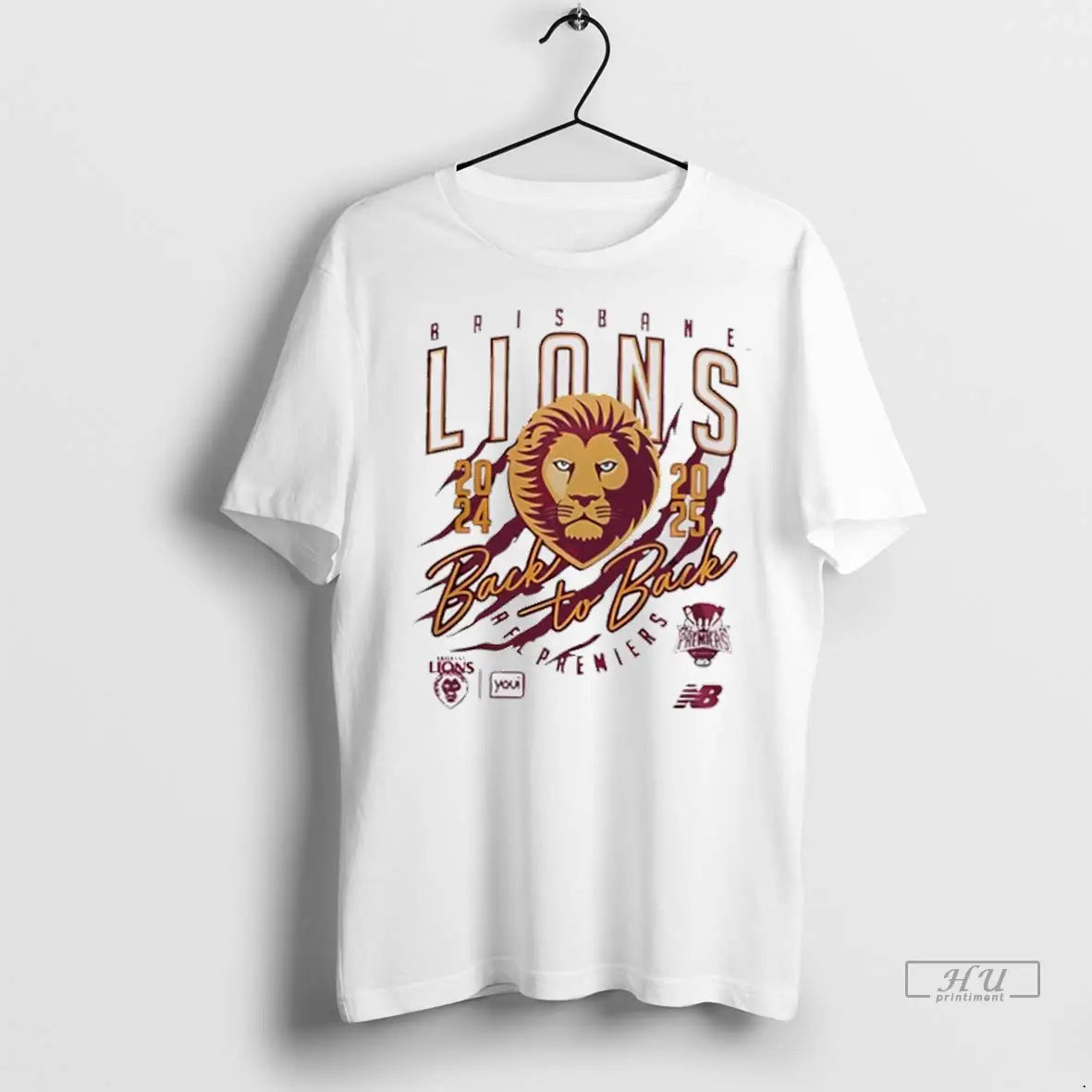 Trending Brisbane Lions Afl 2025 Back To Back Premiers T Shirt