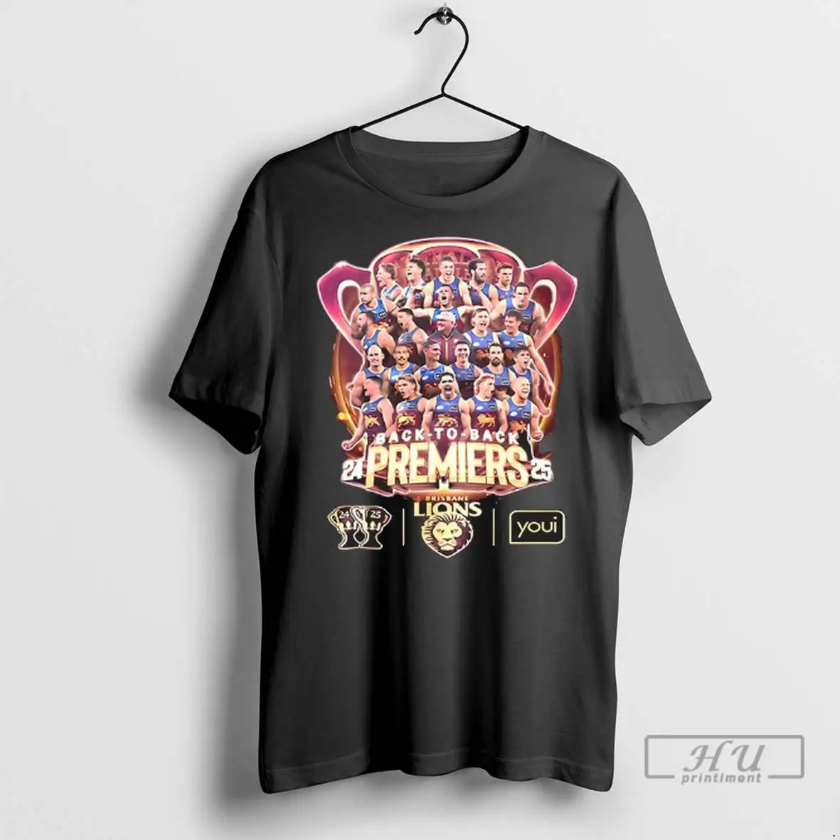 Trending Brisbane Lions Back To Back Premiers 2025 T Shirt