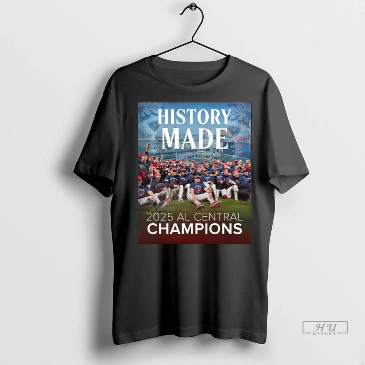Trending Cleveland Guardians History Made 2025 Al Central Champions 2025 Long Sleve T Shirt