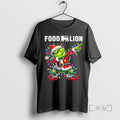 Trending Food Lion Logo X Grinch Dabbing Light Christmas Premium T Shirt Sweater