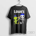 Trending Grinch Fist Bump Jack Skellington Lowes Halloween 2025 T Shirt