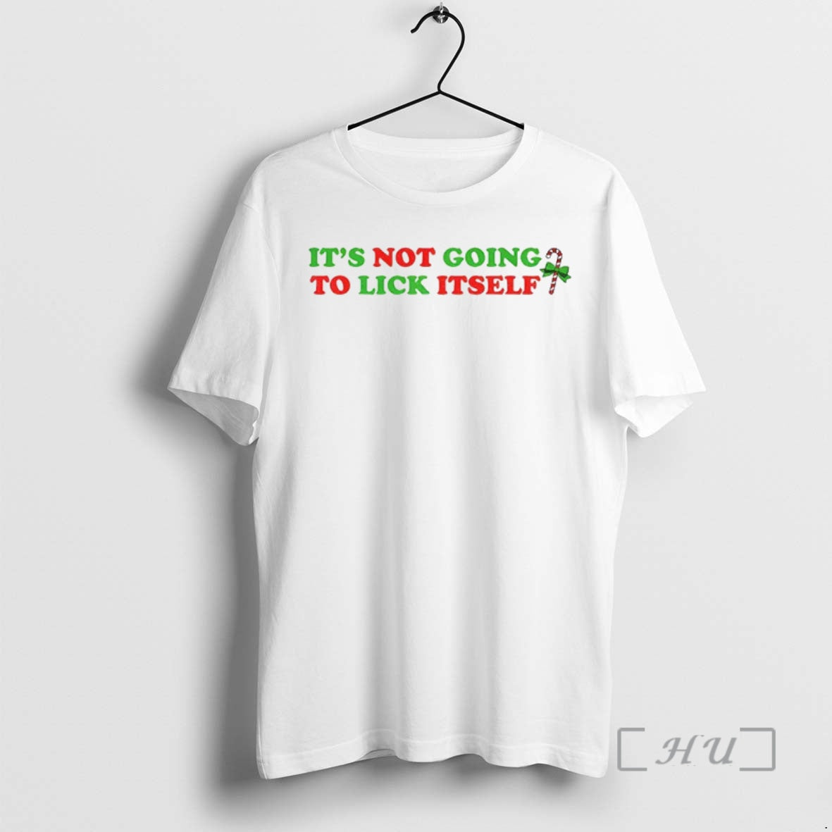 Trending Its Not Going To Lick Itself Merry Christmas Premium T Shirt Sweater