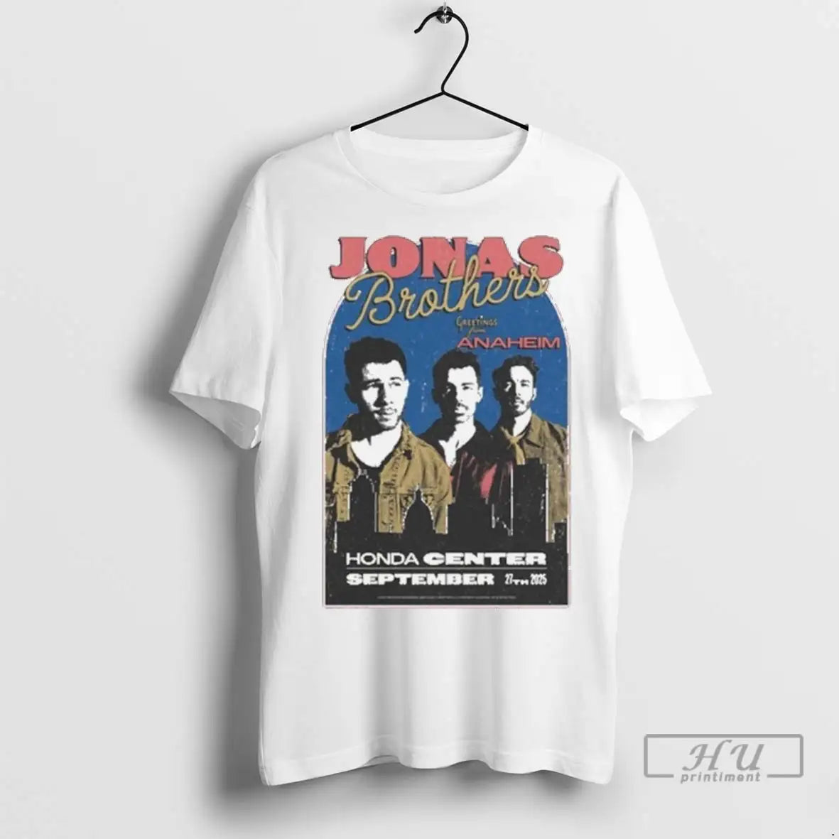Trending Jonas Brothers Sept 27 2025 Honda Center Anaheim Ca T Shirt