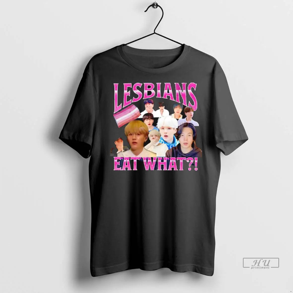 Trending Lesbians Ear What Taegi Bts Graphic Ladies T Shirt