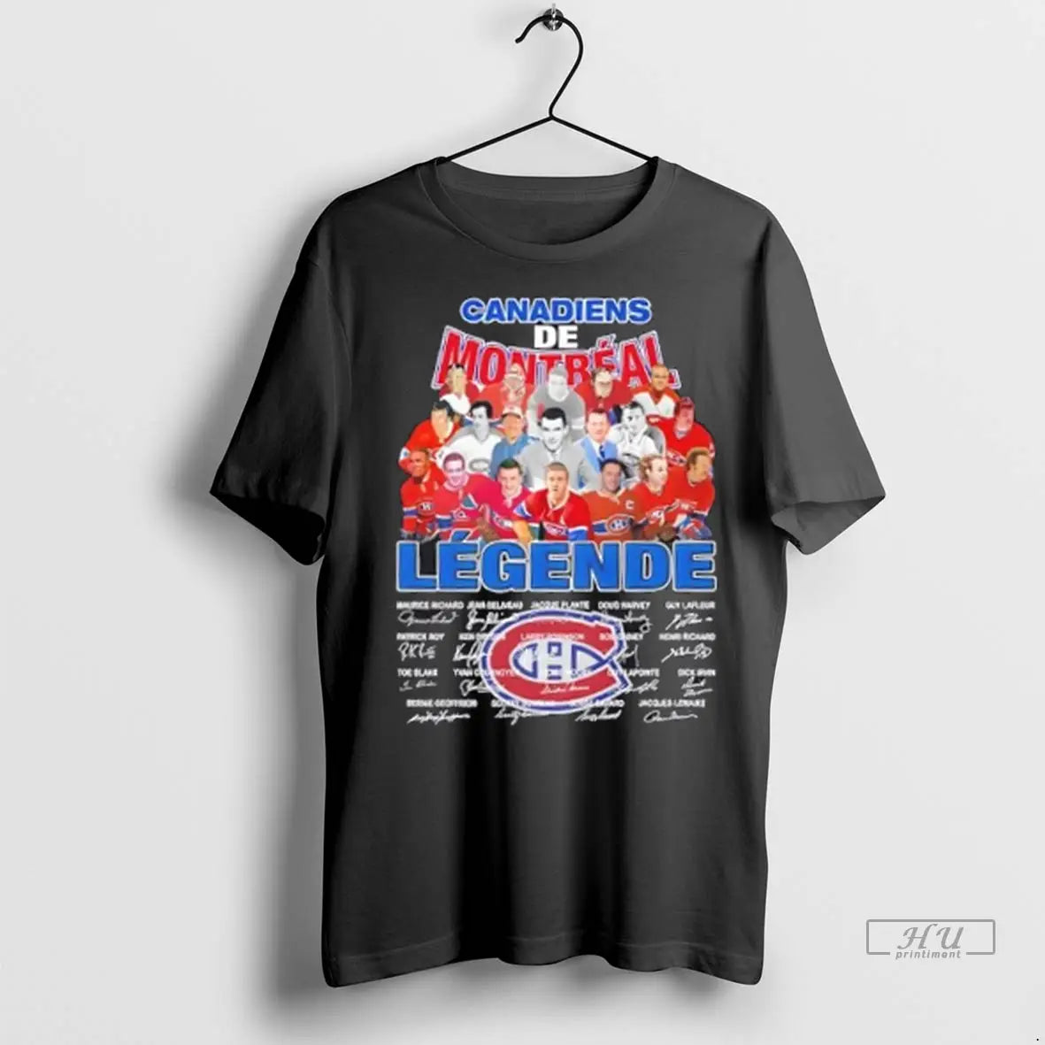Trending Montreal Canadiens Legende Players Signatures T Shirt