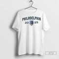 Trending Philadelphia 2025 Classic Logo T Shirt