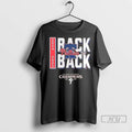 Trending Philadelphia Phillies Back To Back Nl East Division Champions 2024 2025 T Shirt