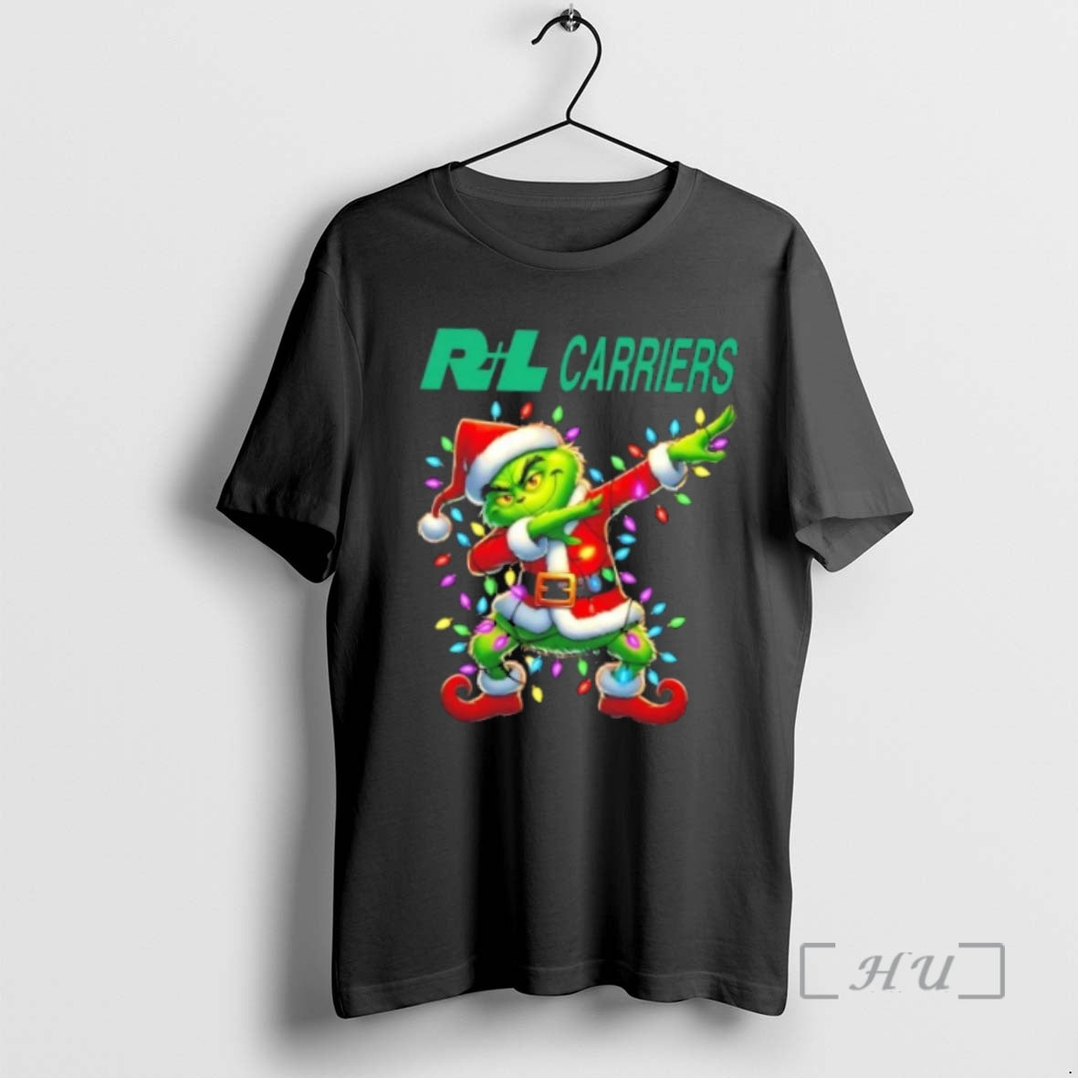 Trending Rl Carriers Grinch Dabbing Merry Christmas Premium T Shirt Sweater
