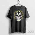 Trending Screaming Skull With Crown Of Thorns T Shirt