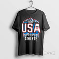 Trending Team Usa Milano Cortina Athlete 2026 Winter Olympics Logo Premium T Shirt Sweater