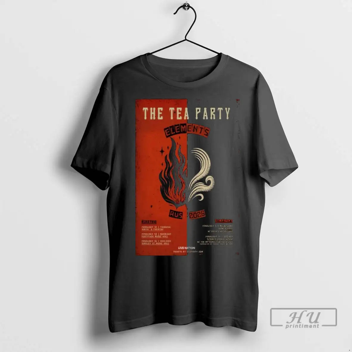 Trending The Tea Party Elements Aus 2026 Tour T Shirt