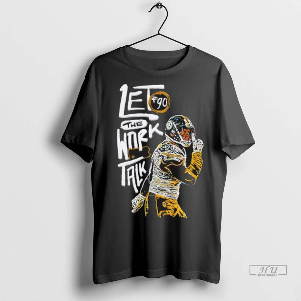 Trending Tj Watt Let The Work Talk T Shirt