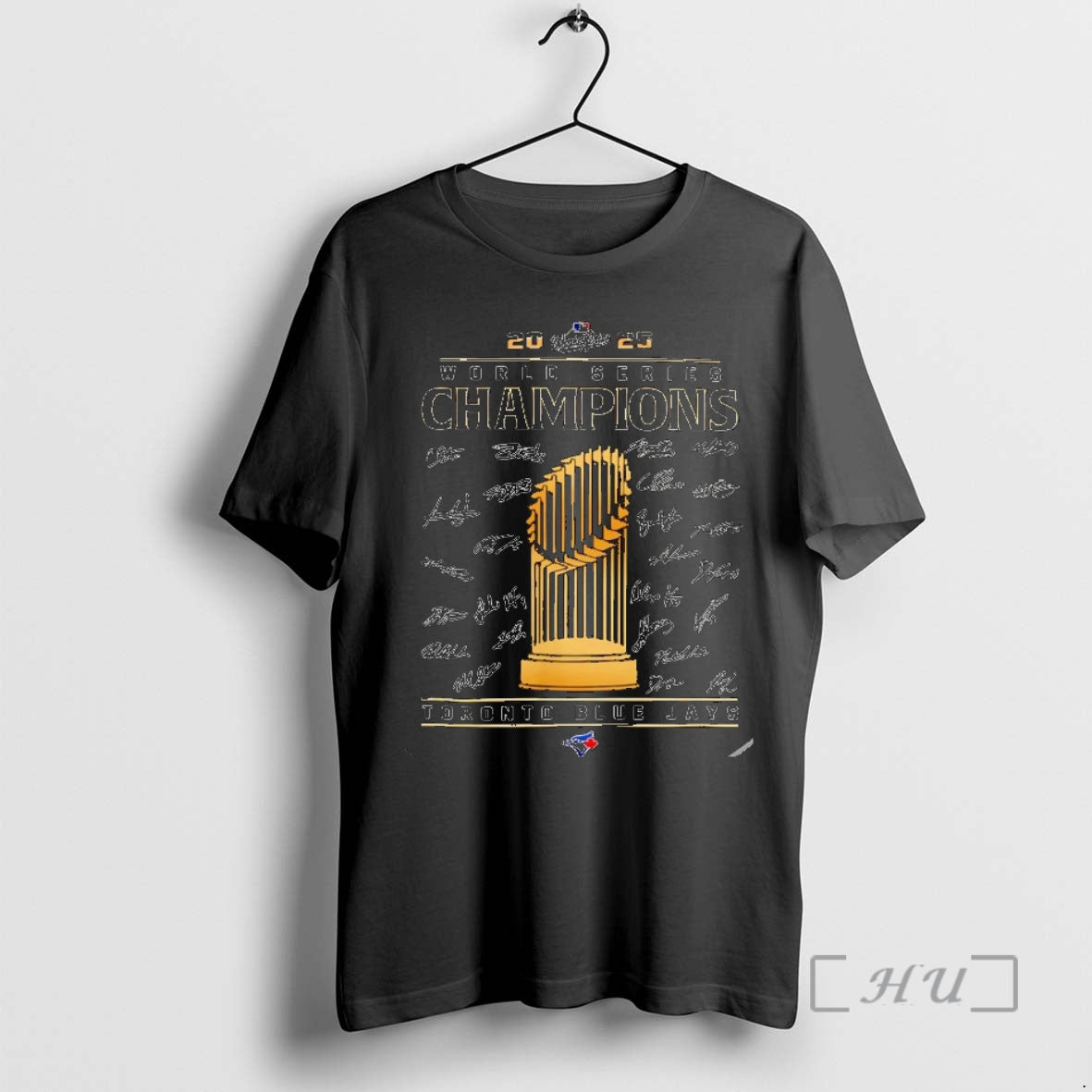 Trending Toronto Blue Jays World Series Champions 2025 Celebrate Signatures Christmas Premium T Shirt Sweater