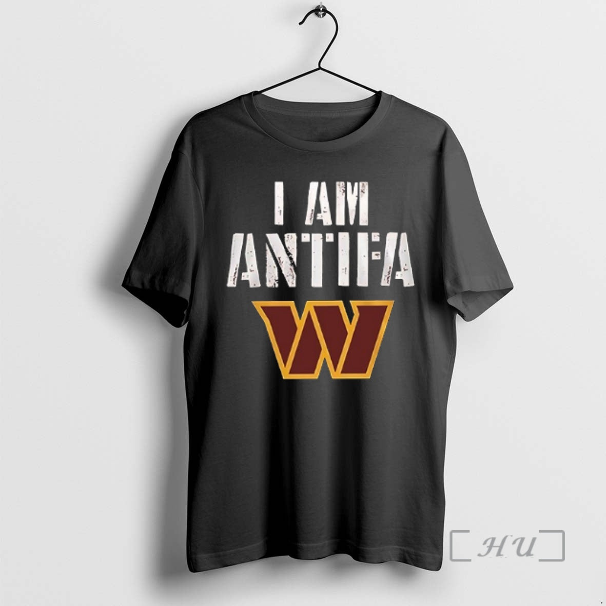 Trending Washington Commanders I Am Antifa Against Fascism Premium T Shirt Sweater