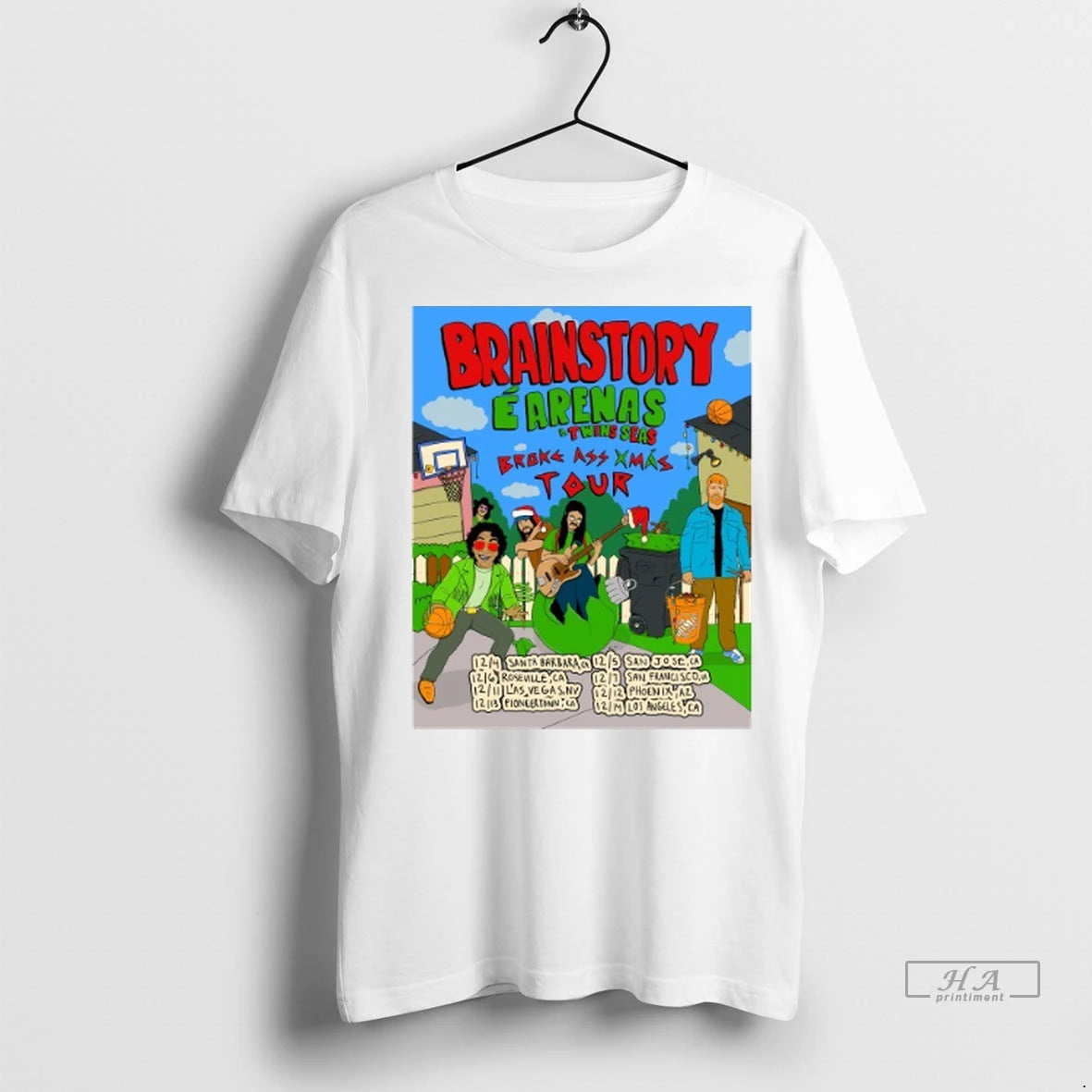 Trendy Brainstory And Twin Seas Broke Ass Xmas December 2025 Shirt Sweater