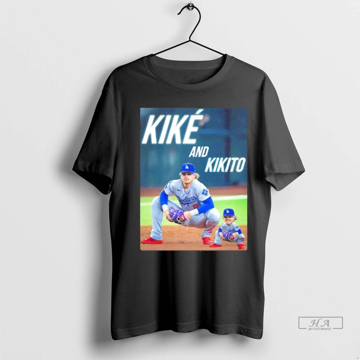Trendy Enrique Hernandez Kike And Kikito La Dodgers Tee Shirt Sweater