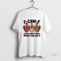 Trendy F Caw A What The Heli Funny Chicken Shirt Sweater