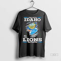 Trendy I May Live In Idaho But Im A Detroit Lions Fan Forever Shirt Sweater