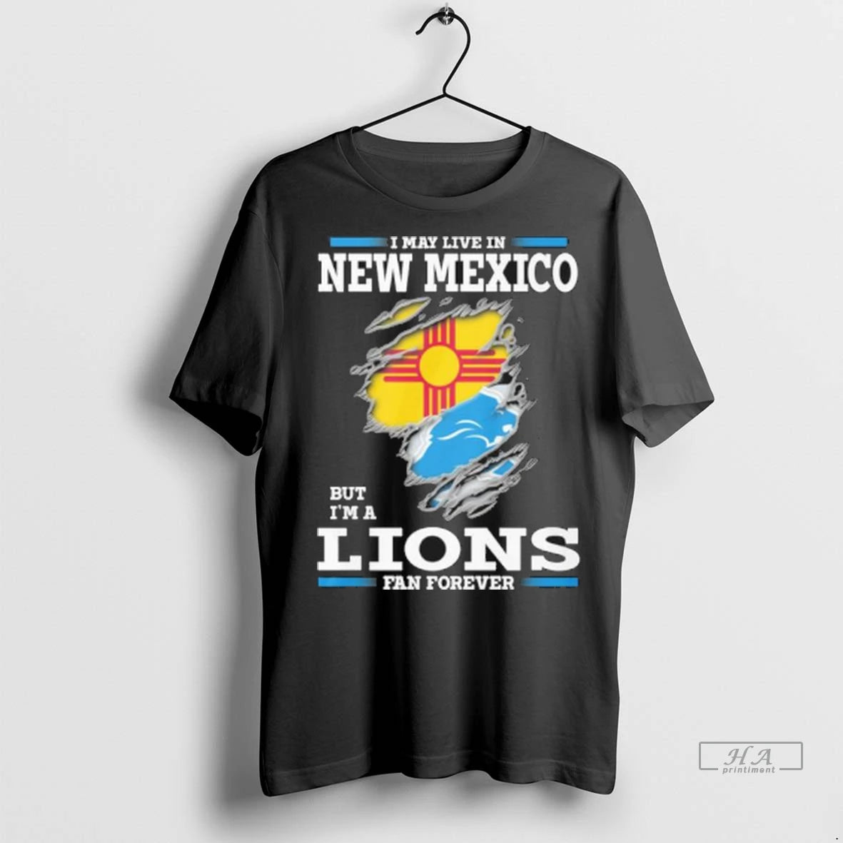 Trendy I May Live In New Mexico But Im A Detroit Lions Fan Forever