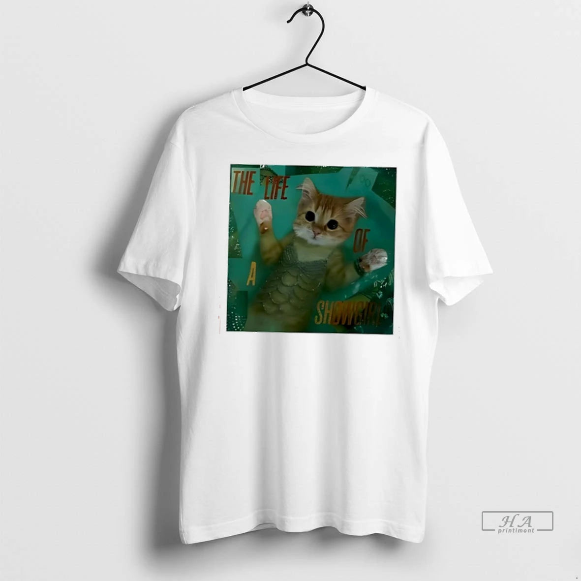 Trendy Kitty The Life Of A Showgirl Cat Funny Shirt Sweater