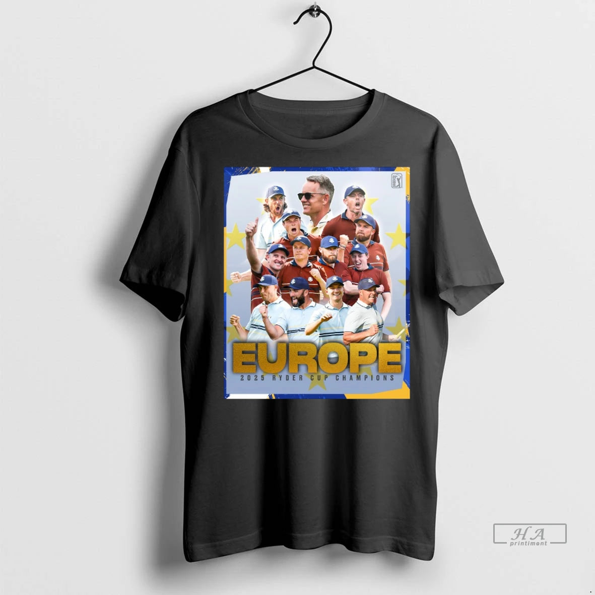 Trendy Team Europe Defeated Team Usa 2025 Ryder Cup Champions Shirt Sweater