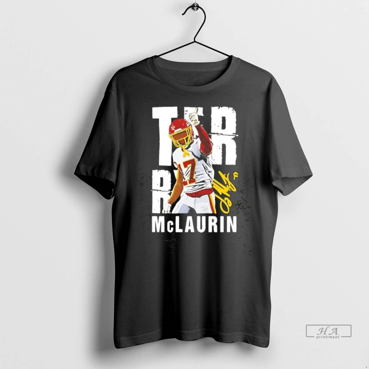 Trendy Terry Mclaurin Washington Commanders Signature Tee Shirt Sweater
