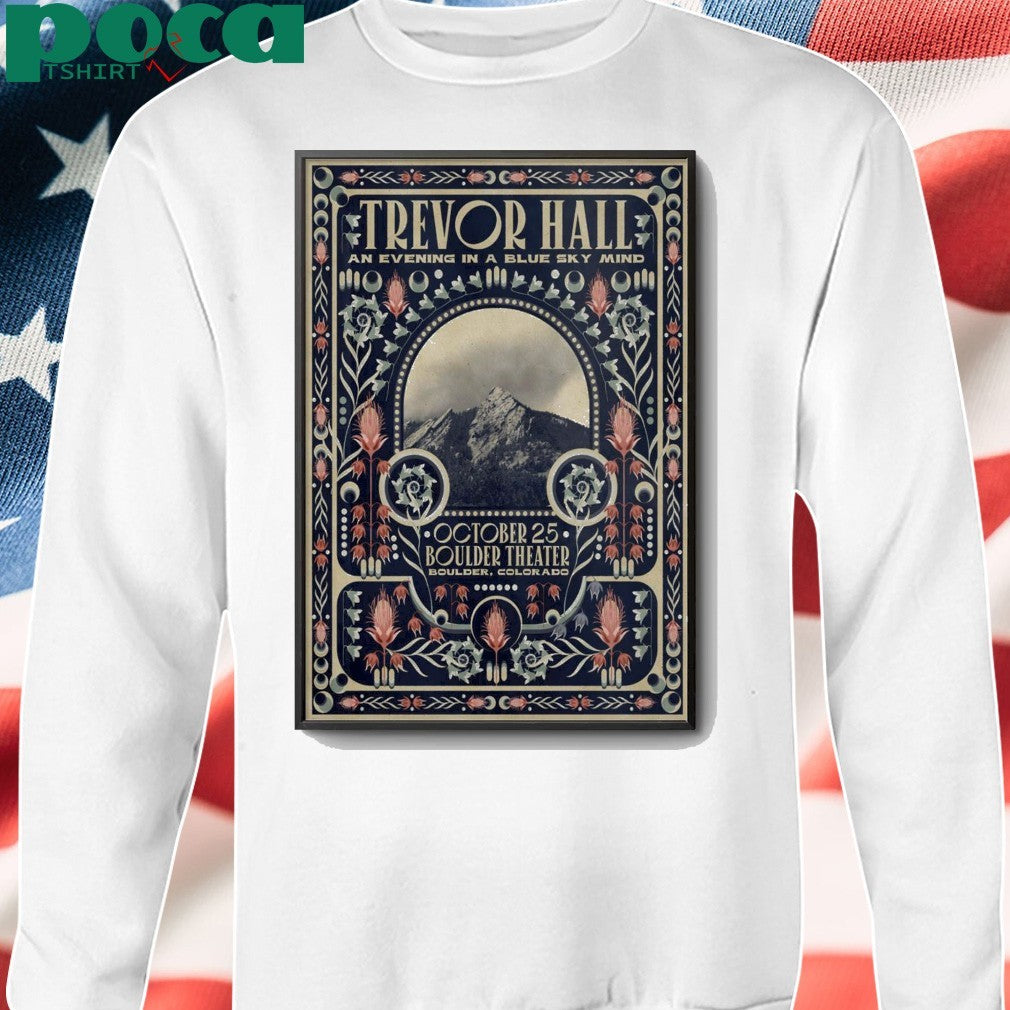 Trevor Hall At Boulder Theater On October 25 2025 Poster shirt