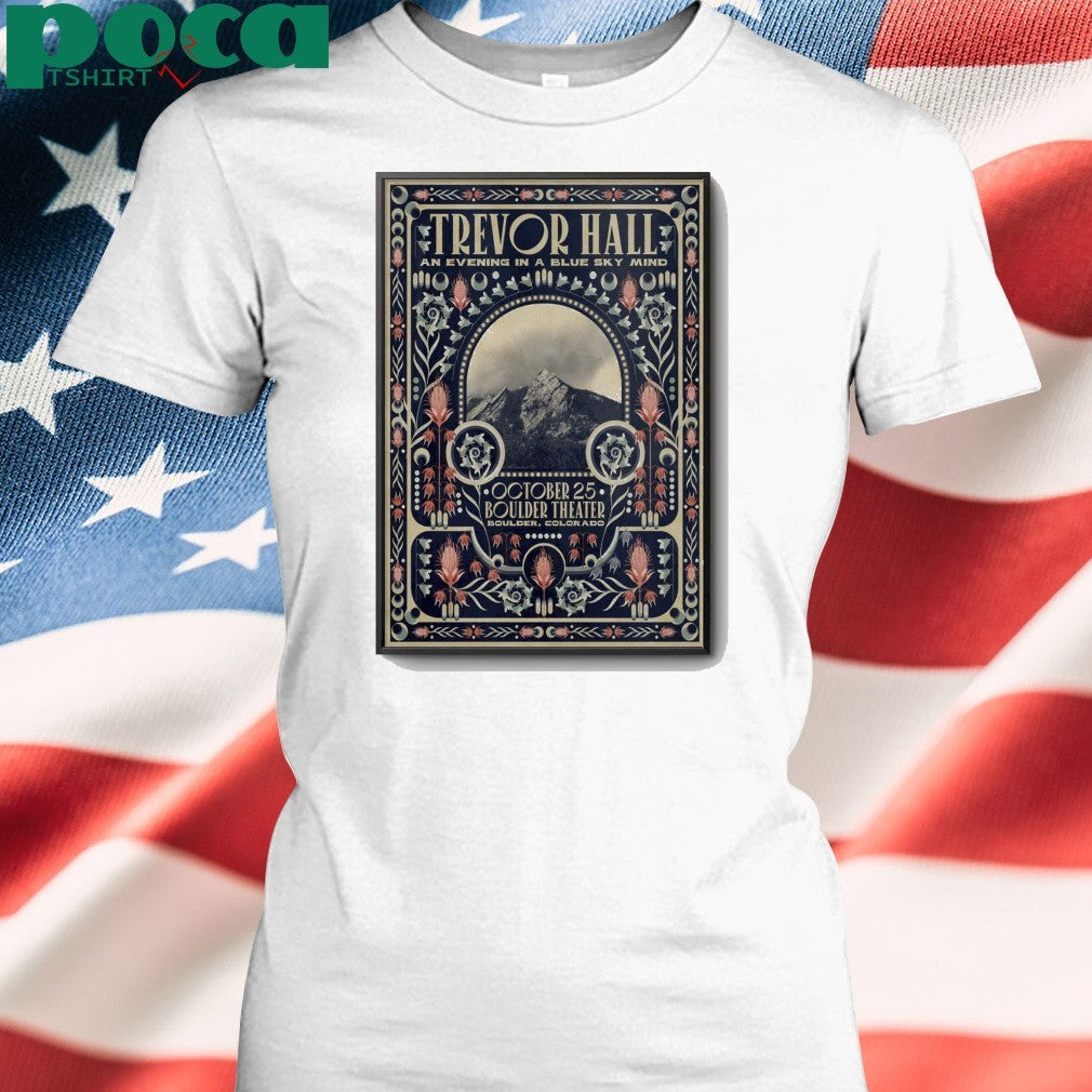 Trevor Hall Oct 25 2025 In Boulder CO Poster shirt