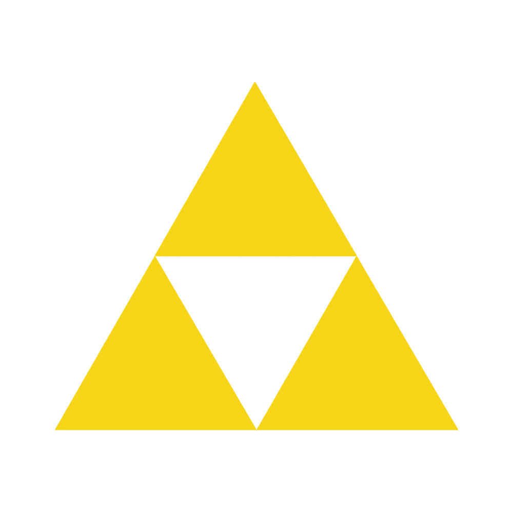 Triforce Golden Triangle Relic Symbol