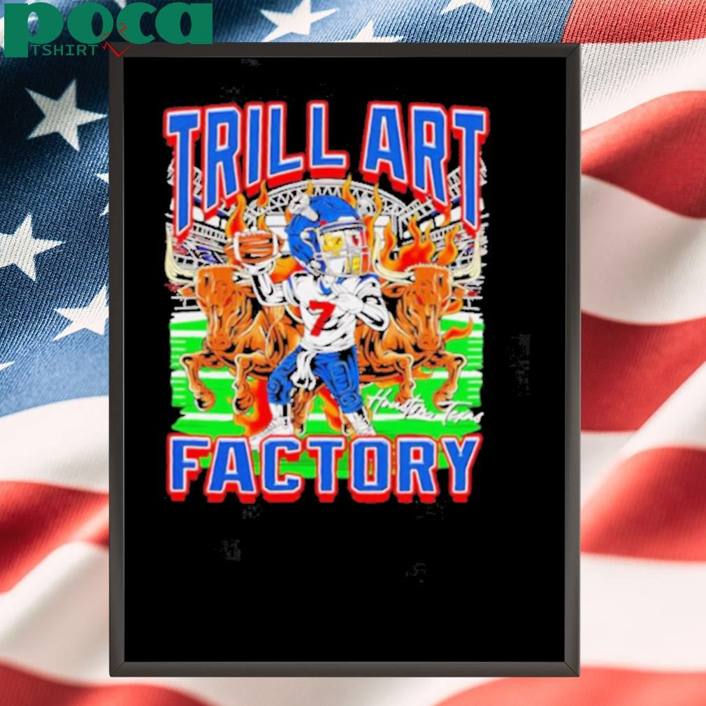 Trill art factory Houston Texans football shirt