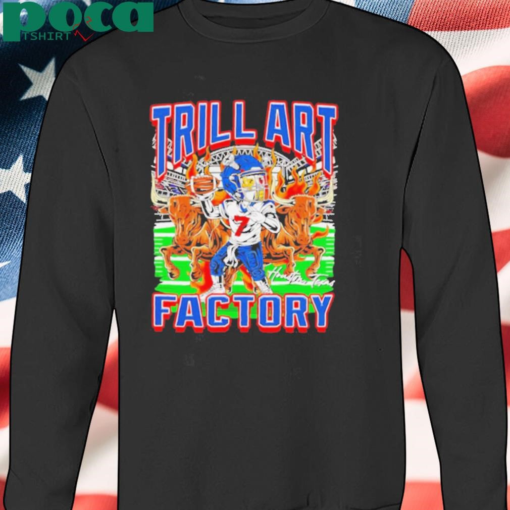 Trill art factory Houston Texans football shirt