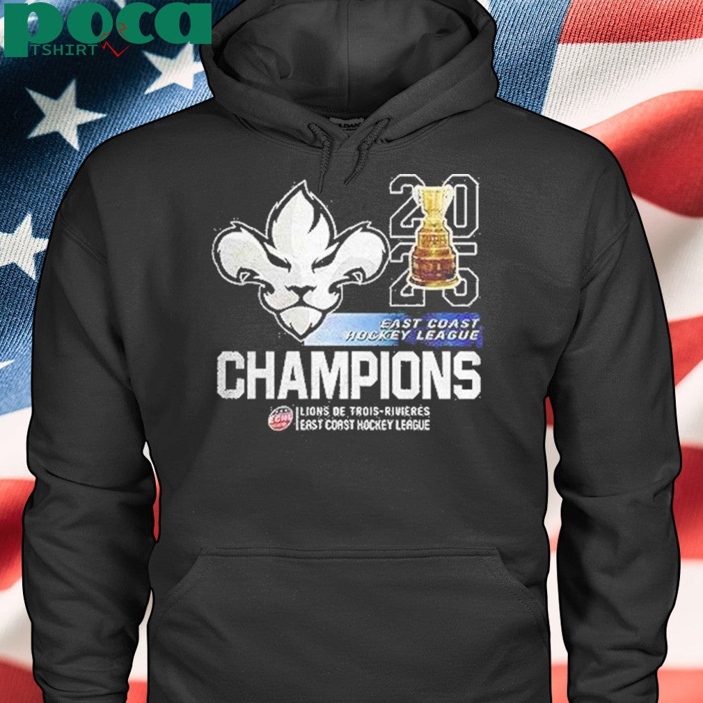 Trois Rivieres Lions East Coast Hockey League Champions 2025 Shirt