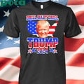 Trump 2024 Drill Baby Drill big face map shirt