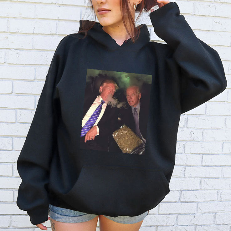 Trump And Biden Smoking Weed Shirt