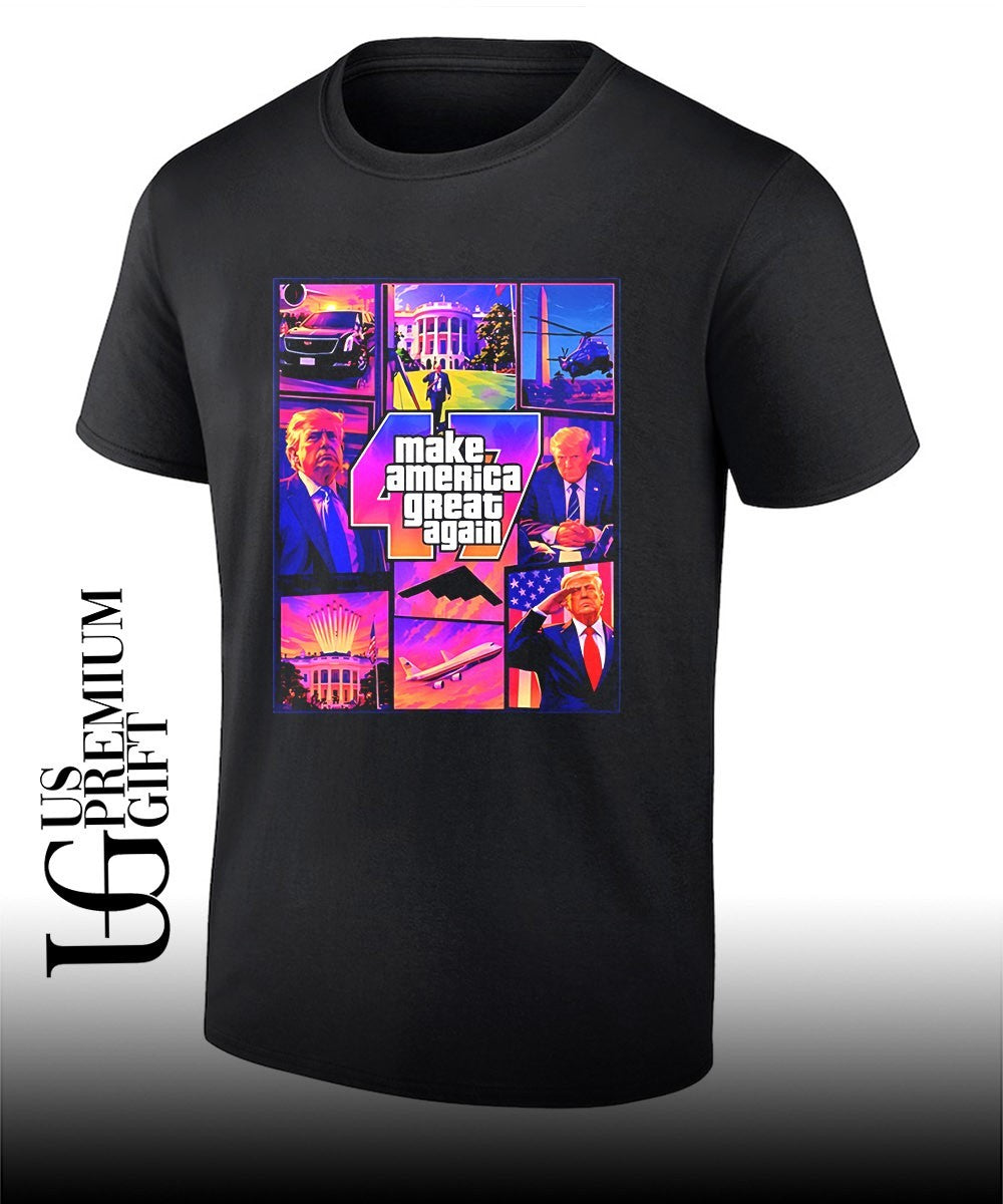 Trump Make America Great Again GTA 47 shirt