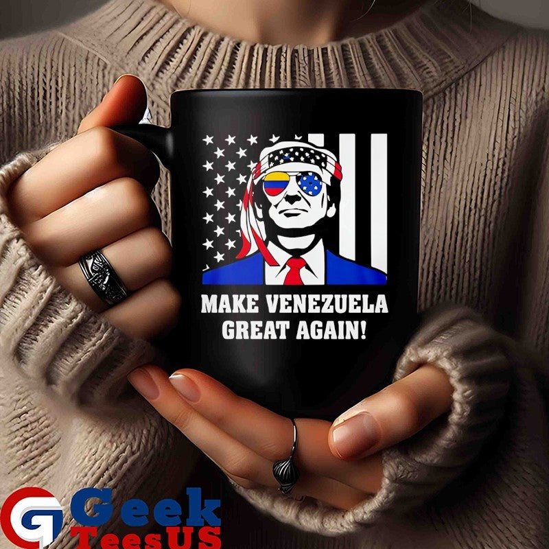 Trump Make Venezuela Great Again Special flag T-shirt