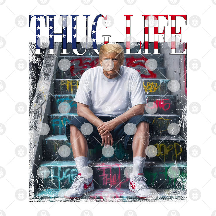 Trump Thug Life T Shirt