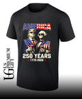 Trump and Washington America 250th USA Anniversary 2026 shirt