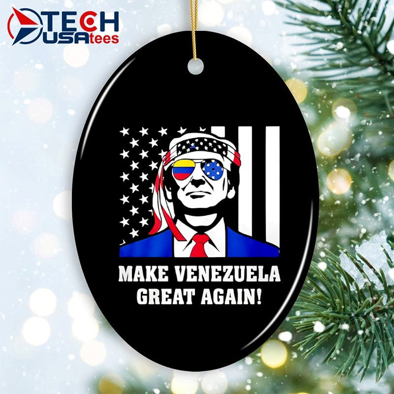 Trump make Venezuela great again flag shirt