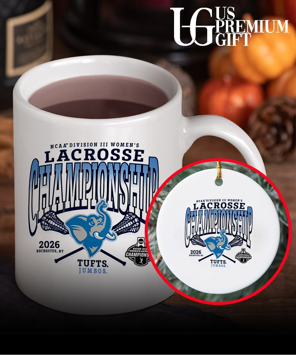 Tufts Jumbos 2026 NCAA Division III Women’s Lacrosse Championship shirt