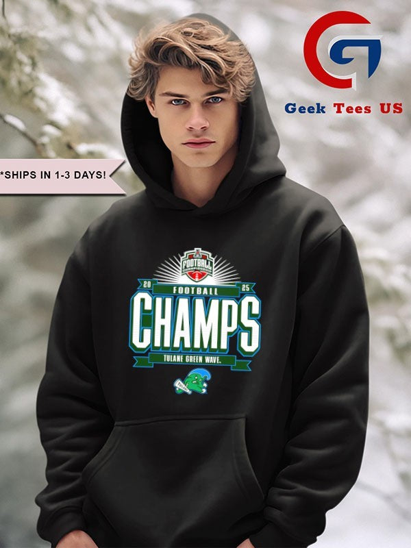 Tulane Green Wave 2025 The American Football Champions Locker Room shirt