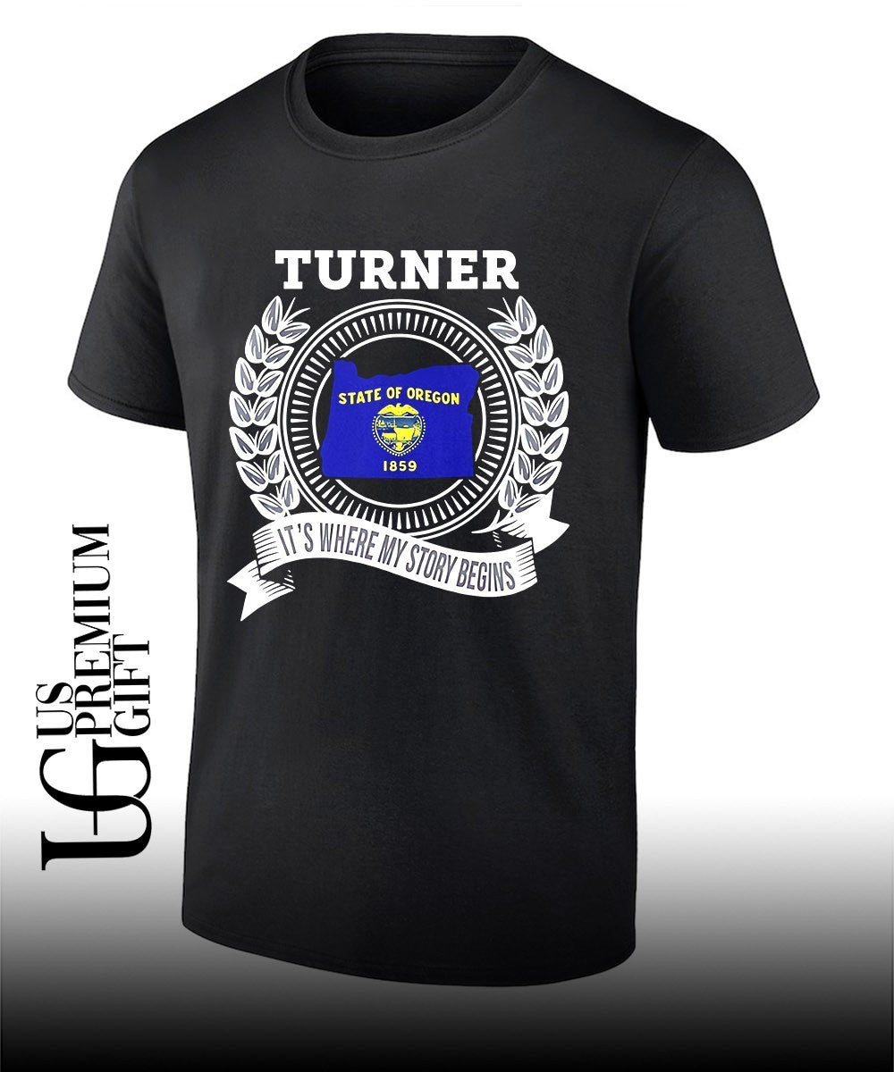 Turner It’s Where My Story Begins State Of Oregon 1859 shirt