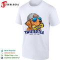 Twisted Tea hard iced golden retriever shirt