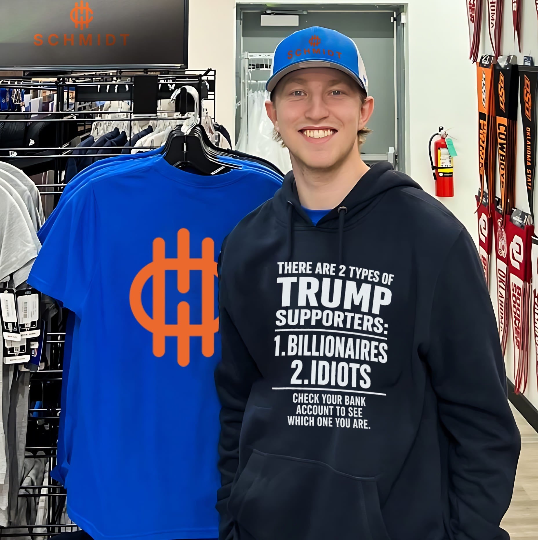 Two Types of Trump Supporters Billionaires or Idiots shirt