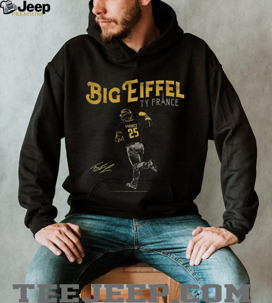 Ty France San Diego Padres baseball player Big Eiffel shirt