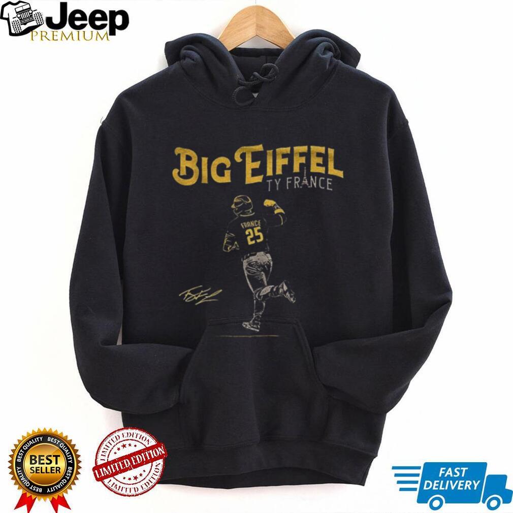 Ty France San Diego Padres baseball player Big Eiffel shirt